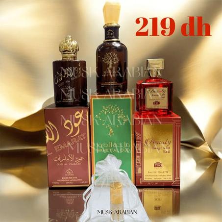 باك من 3 عطور كلاسيكية شرقية