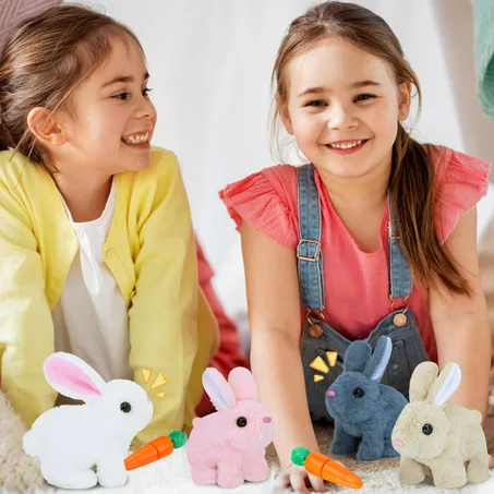 لعبة الأرنب المتحرك والناطق الواقعية 🐰