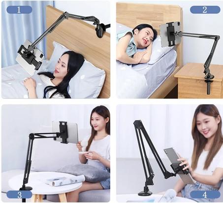 الحل الأمثل لمشاهدة مريحة في السرير-حامل الهاتف والتابلت