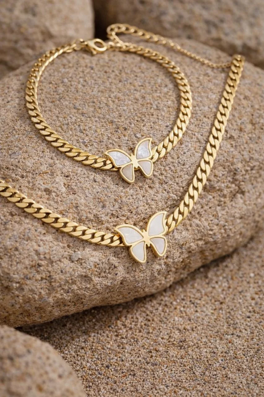 Butterfly  Duo Set