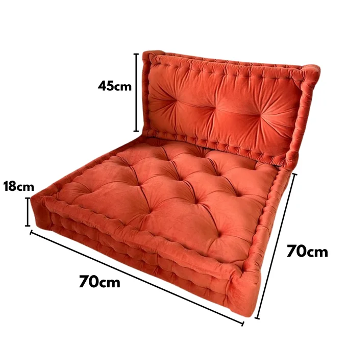 L’Assise Capitonnée en Velours