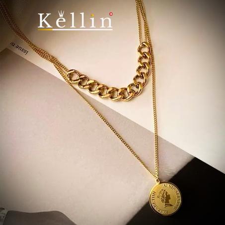 Collier Elizabeth II (2pièces)