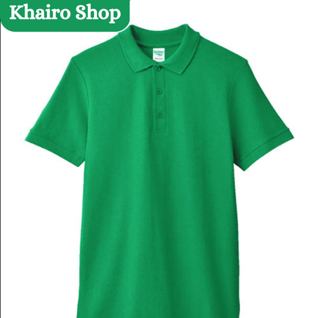 Polo unisexe publicitaire manche courte -Vert