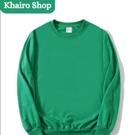 Sweat Adulte unisexe  Polycoton - vert