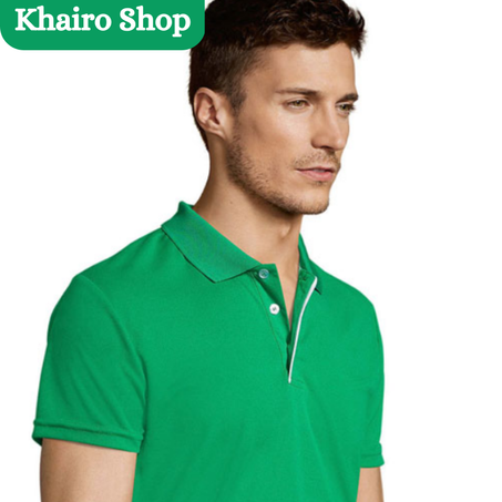 Polo Sports Hommes Sol's-Performer vert