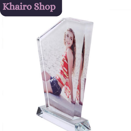 Trophée sublimation Triangle screen 140*200*40(mm)