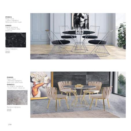 Großer Tisch im Café-Stil