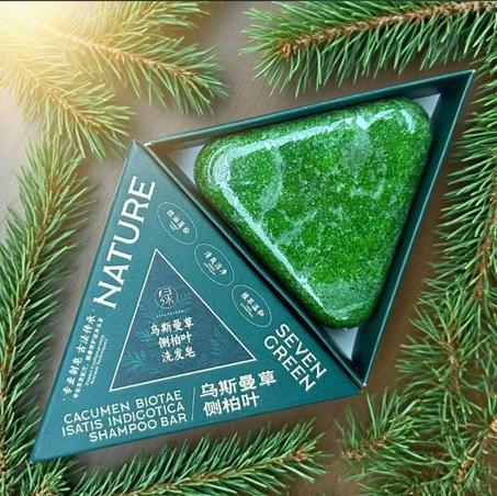 صابونة Seven Green العشبية الأصلية لتقوية ومنع تساقط الشعر