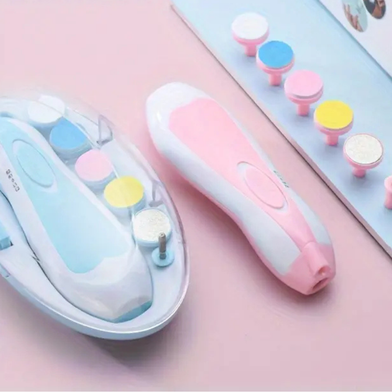مبرد أظافر ناعم إلكتروني للأطفال