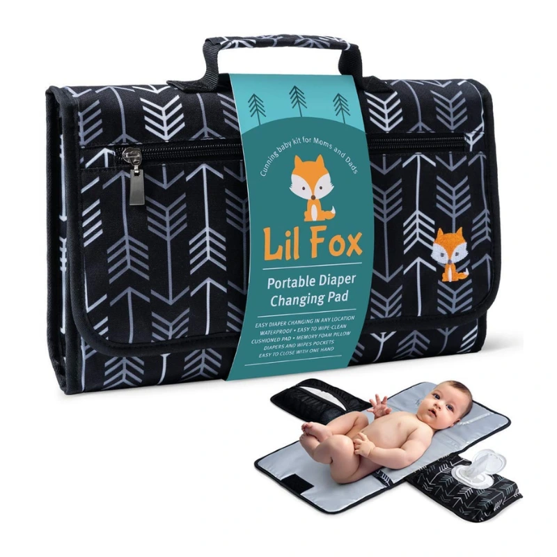 سجادة تغيير الحفاضات بسهولة في أي مكان