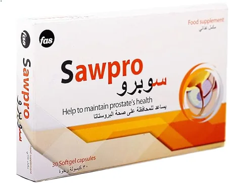 كبسولات دعم البروستات من ساوبرو 30 ثانية، من اف ايه اس