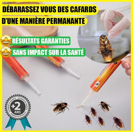 Débarrassez vous des cafards après une seule utilisation 🏆😍. La seule solution efficace 100% d'après les experts ✅