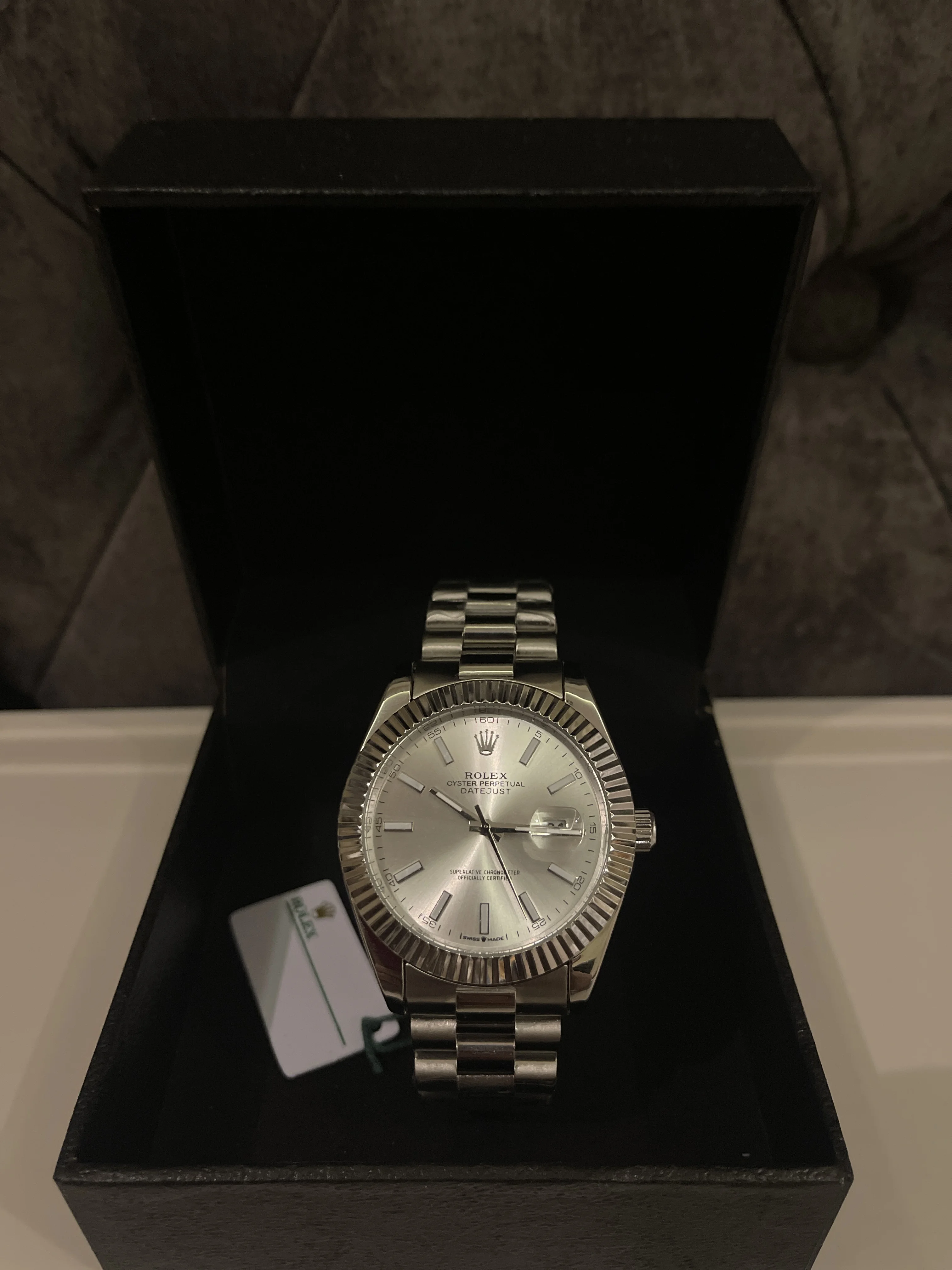 Rolex DateJust cadran White Gold
