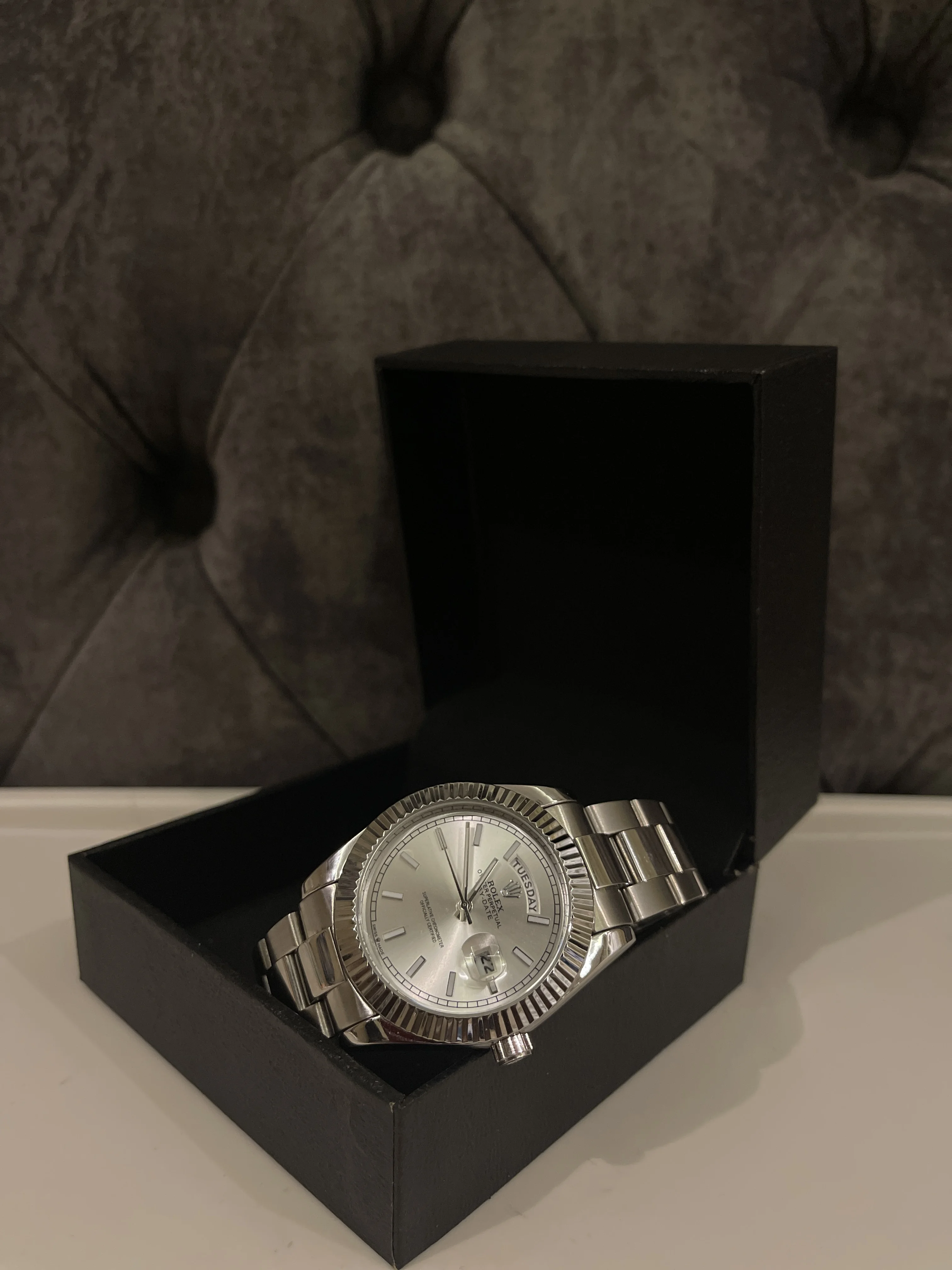 Rolex Day-Date cadran White Gold