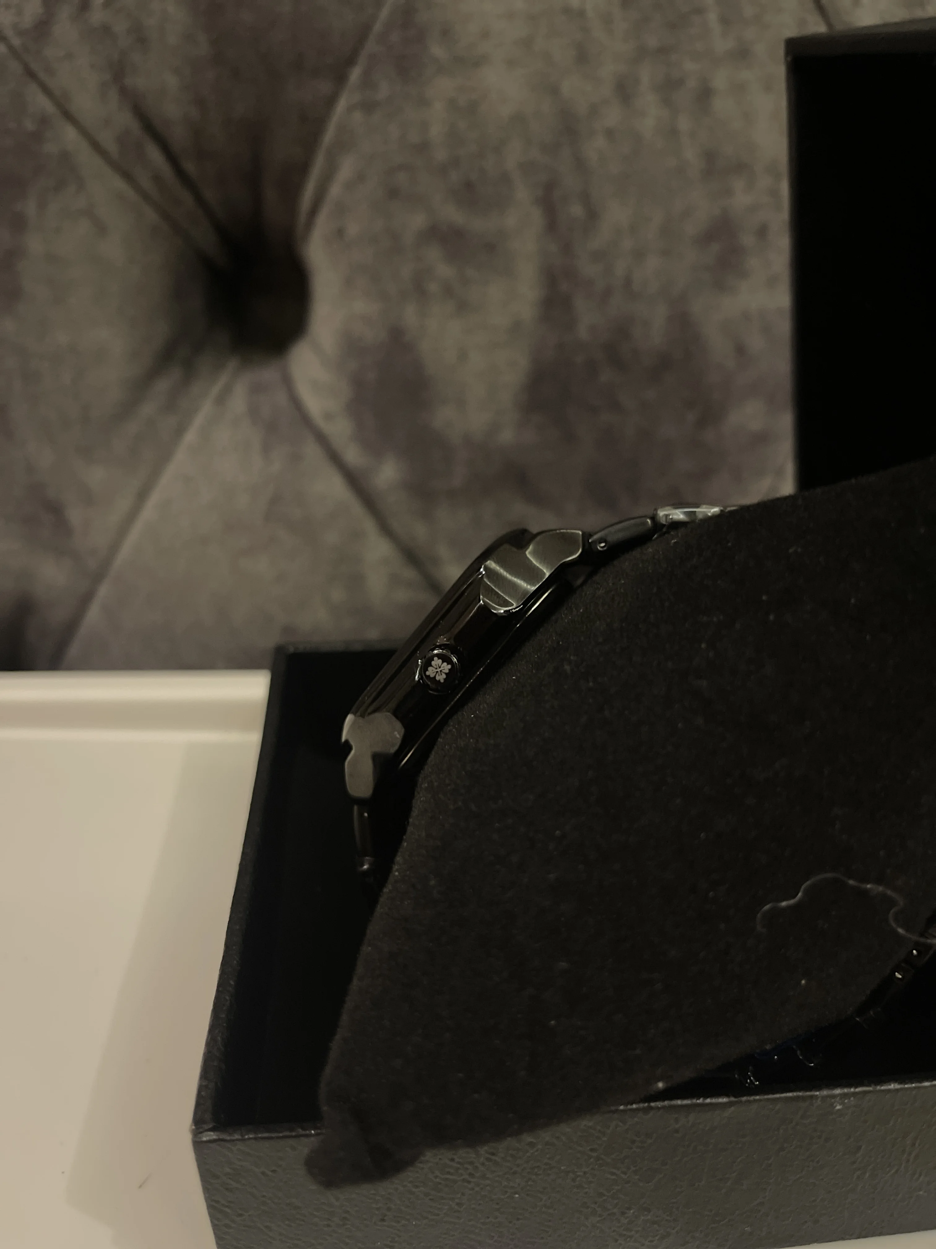 Patek Philippe Cubitues noir cadran noir