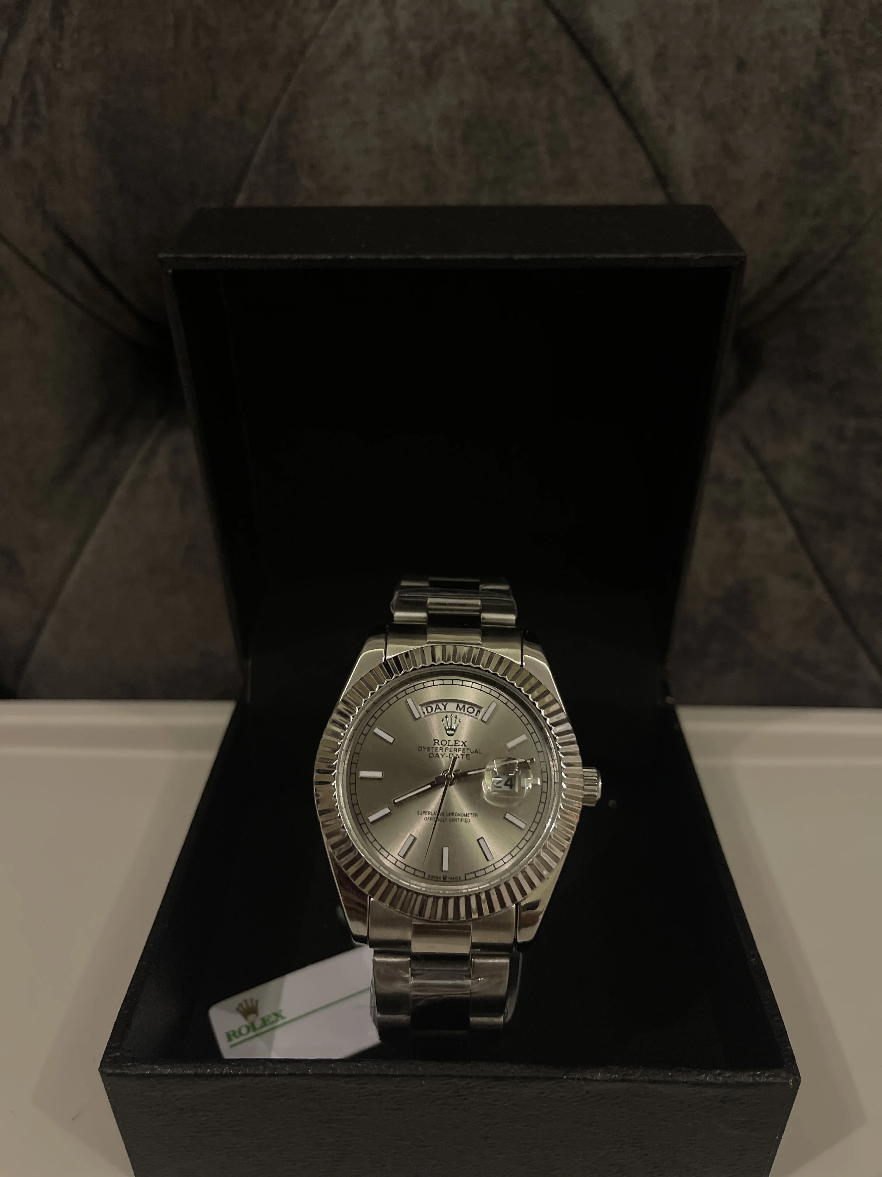 Rolex Day-Date cadran White Gold