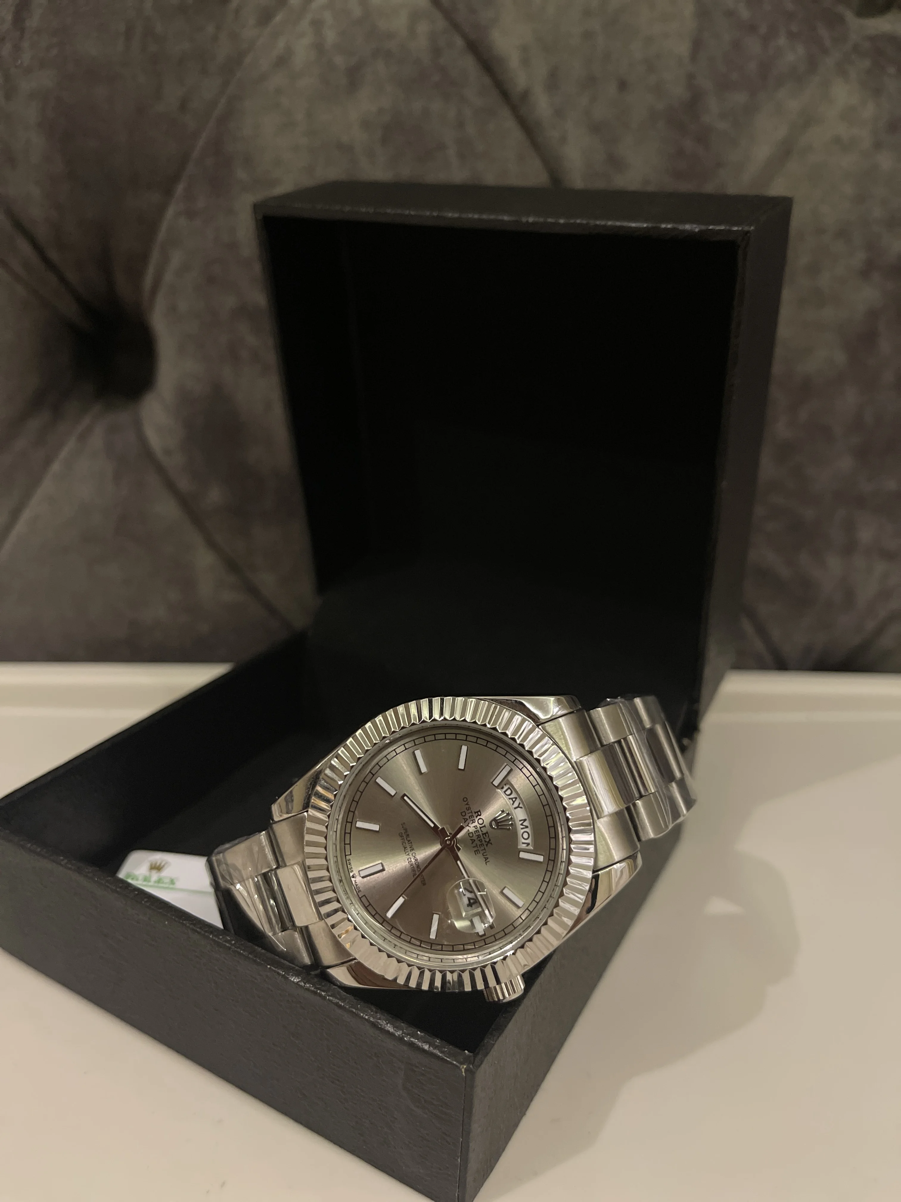 Rolex Day-Date cadran White Gold