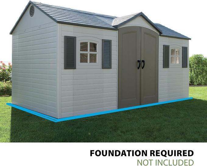 Lifetime 15 Ft. x 8 Ft. Outdoor Storage Shed
