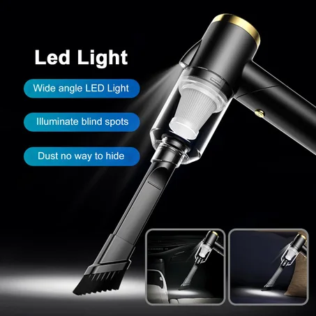 جديد مكنسة كهربائية محمولة لتنظيف السيارة USB قابلة للطي