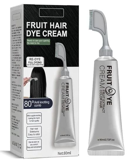 Fruit Hair Dye Cream كريم صبغة شعر بالفاكهة