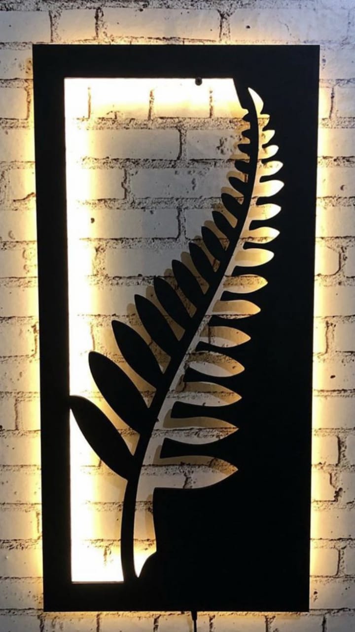 tableau arbre en bois mdf avec led RGB