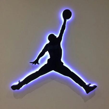 tableau en bois mdf avec led RGB