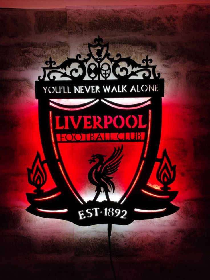 tableaux Clubs de football en bois mdf avec led RGB