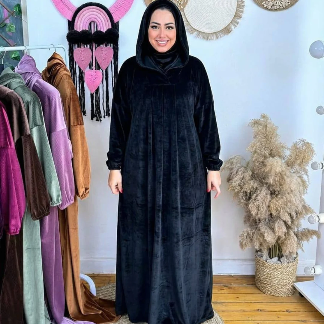 عباية فاخرة مع الشال ✨