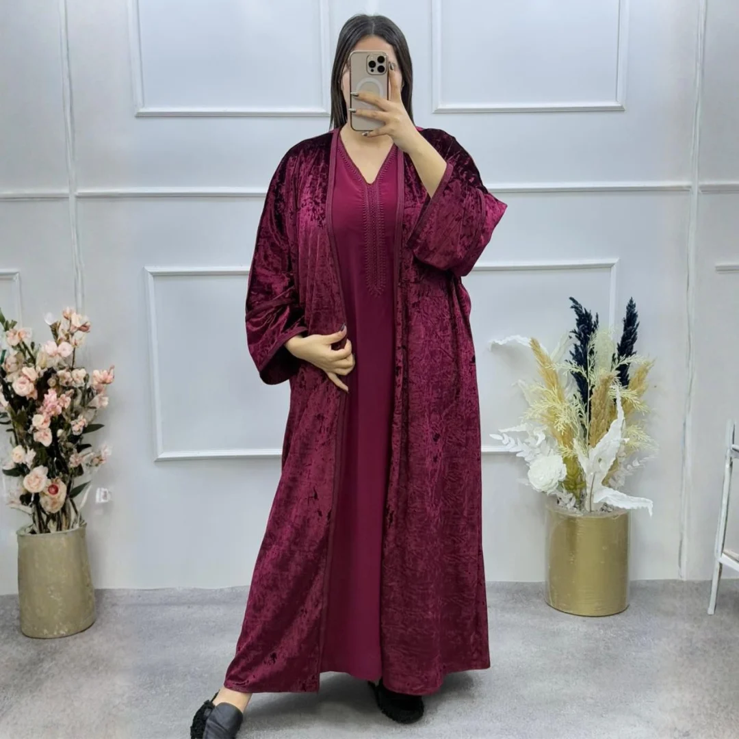 طقم الأميرة كيمونو فاخر مع فستان