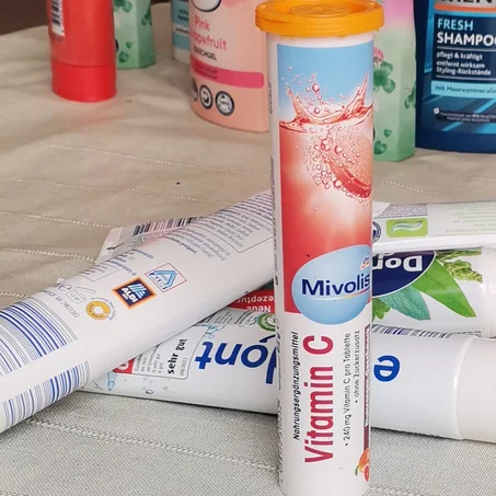🍊 Mivolis Vitamin C – انتعاش + مناعة قوية في قرص واحد!