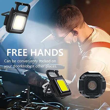 Lampe de poche Rechargeable Multifonction(18d livraison7d)