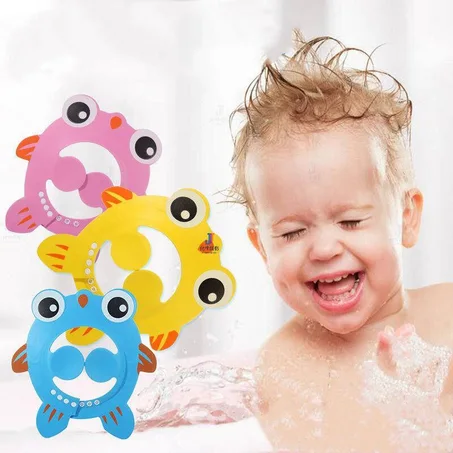 قبعة لحماية وجه الطفل من الشامبو  (17d livraison 7d)