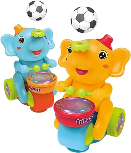 Jouet éléphant lumineux électrique(35d Livraison 7d)