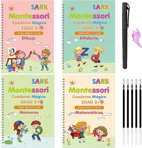 كتب لتعلم الكتابة والحساب للأطفال