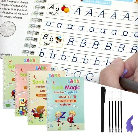 كتب لتعلم الكتابة والحساب للأطفال