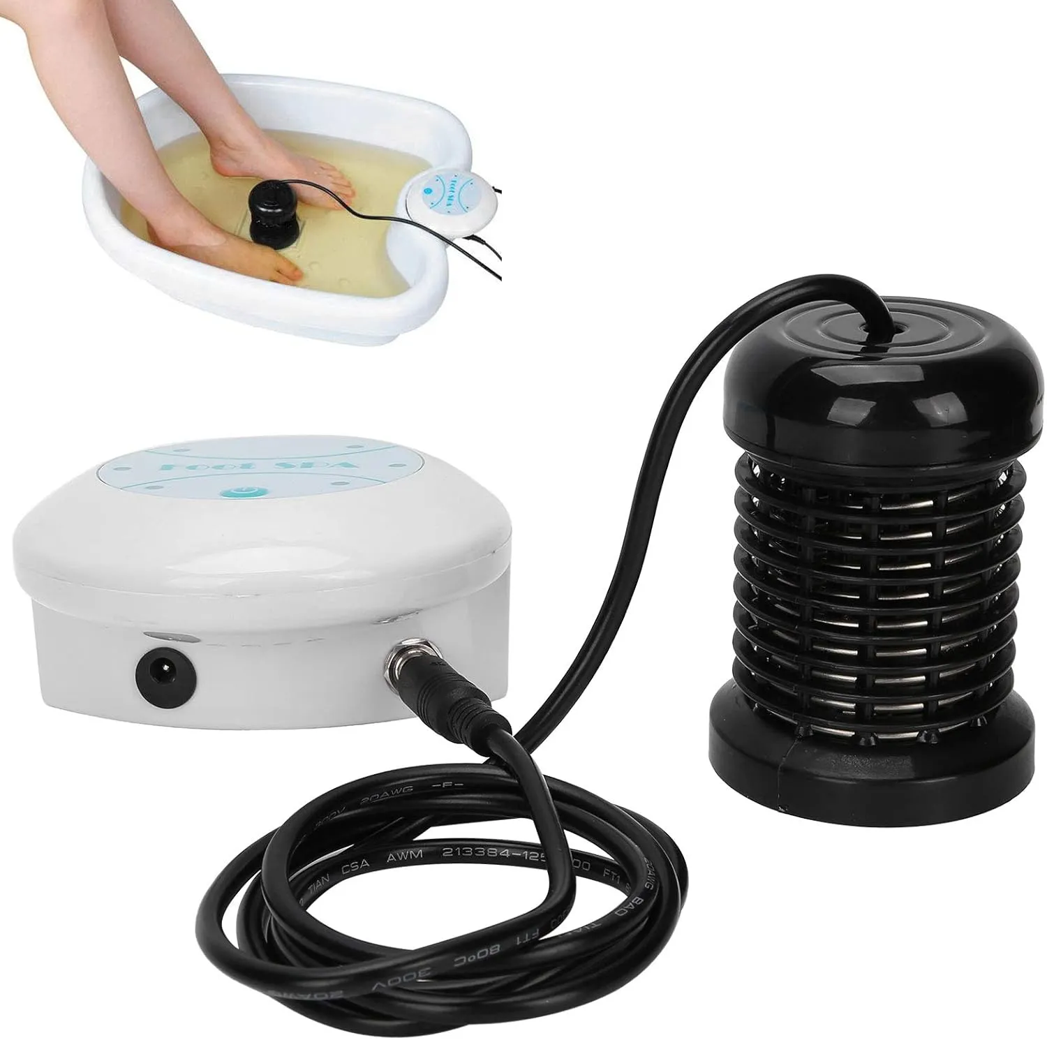 Foot Detox Machine – Portable Ionic Foot Bath Detox for Home & Travel