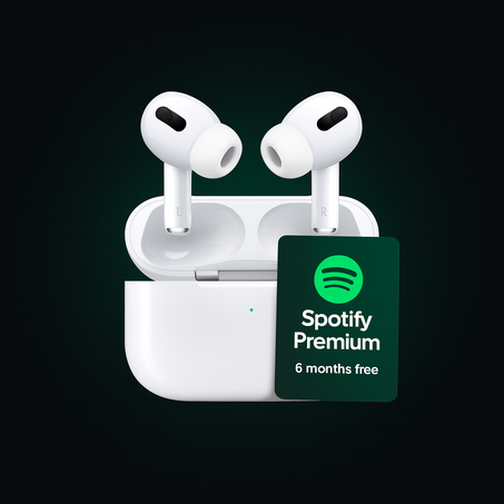 AlRPODS PRO (PREMIUM QUALITY) + 6 MOIS SPOTIFY PREMUIM