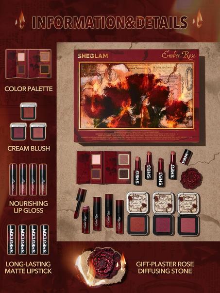 مجموعة شيغلام "إمبر روز" – لمسة جمالية دافئة بألوان الورد المتقد توصيل مجاني