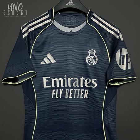 Real Madrid 2025/26 Away Jersey Player Version