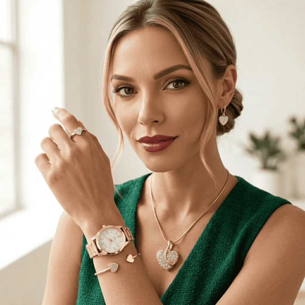 Luxelle Reina de Oro: Set Exclusivo que Roba Todas las Miradas