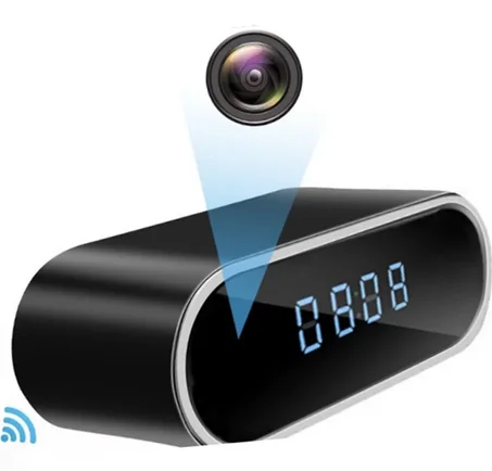 الساعة الذكية مع كاميرا مخفية للحماية بيتك و أطفالك بدقة 4K