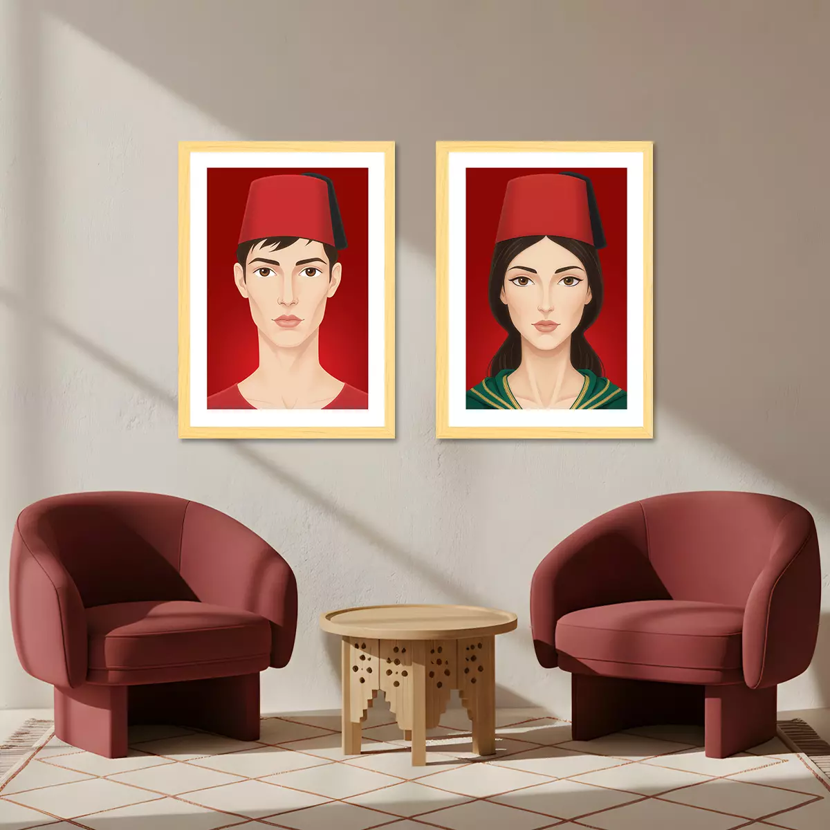 Le Duo du Tarbouche Marocain