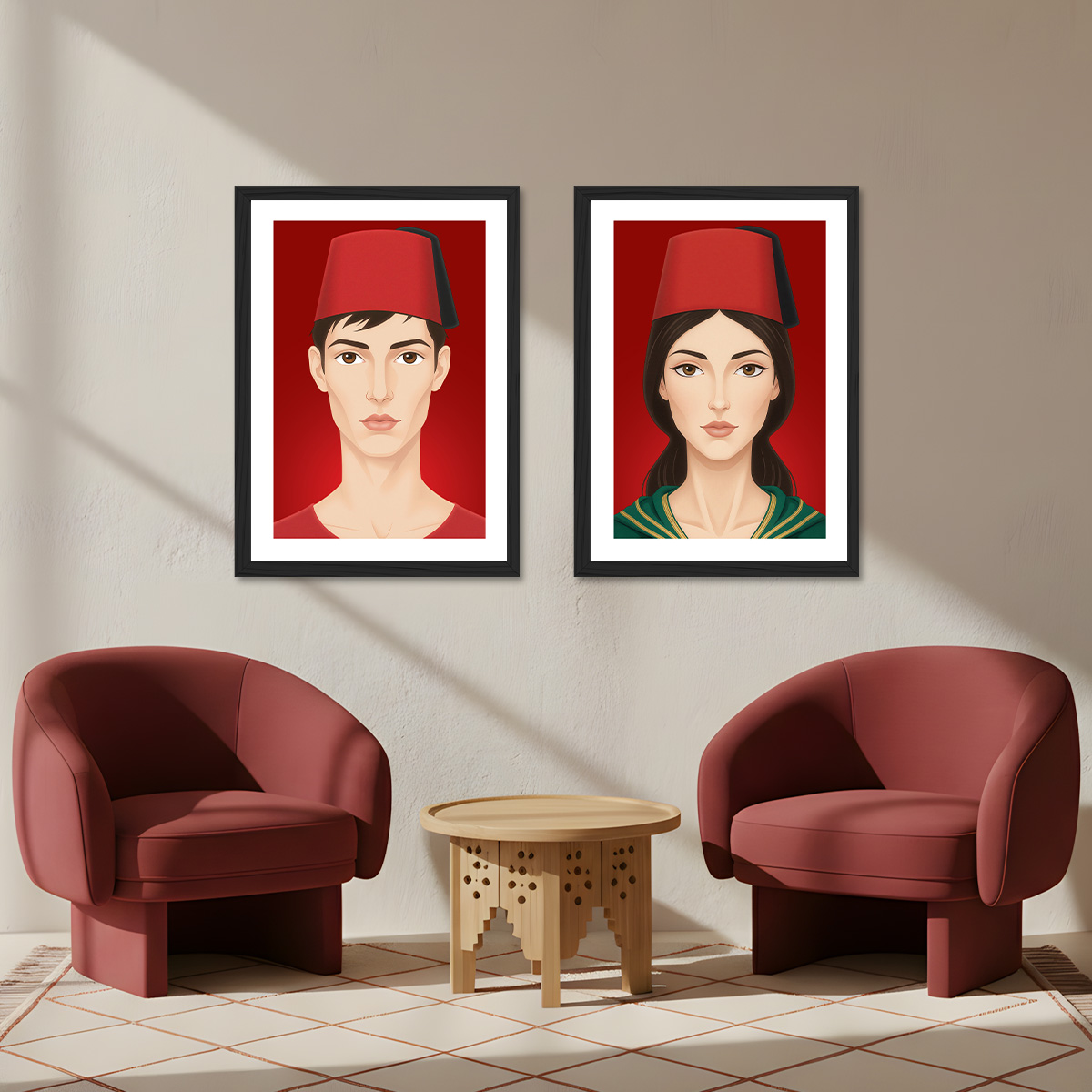 Le Duo du Tarbouche Marocain
