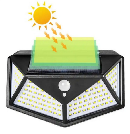 مصباح حائط يعمل بالطاقة الشمسية