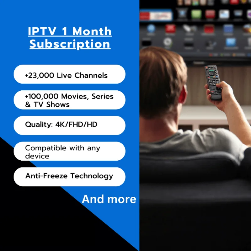 iptv subscription for 1 month