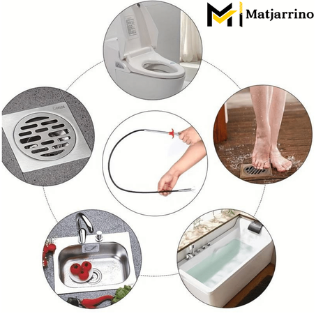 Nettoyeur de tuyaux en acier inoxydable