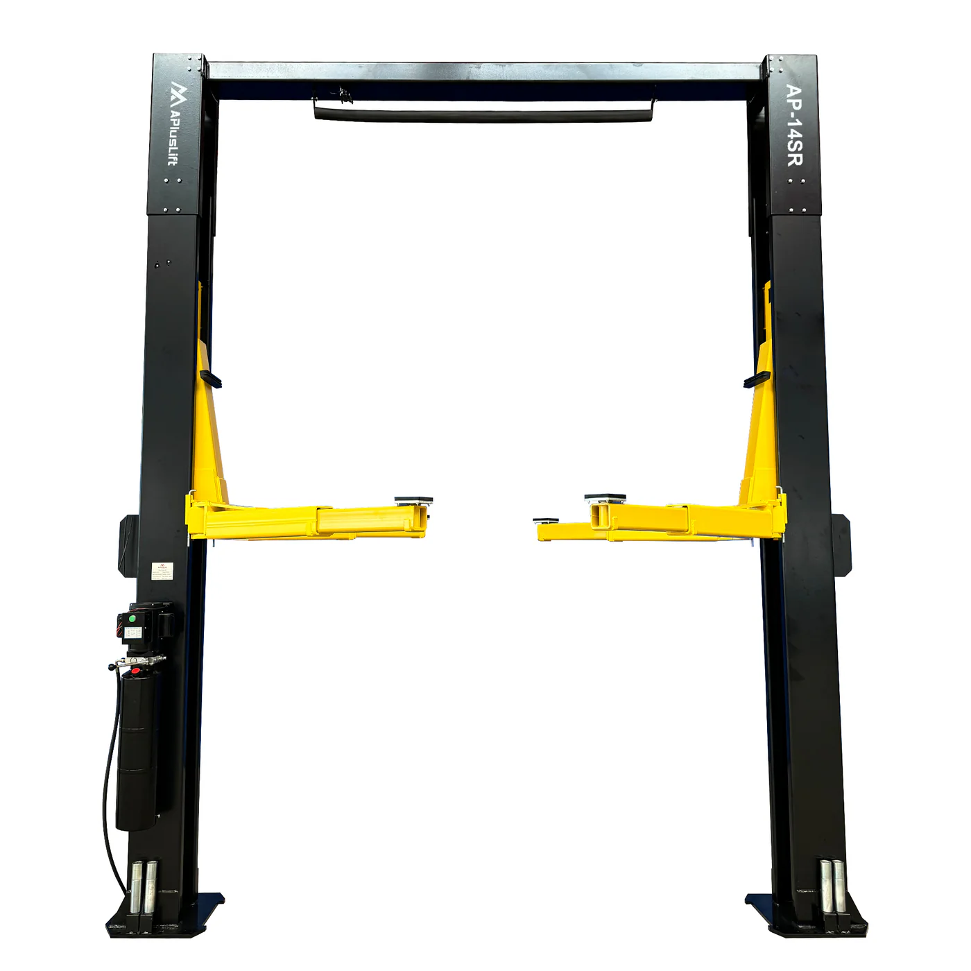 APlusLift 14000LB 2-Post Overhead Single Release Direct Drive Car Lift with A 3-Year Warranty - AP-14SR