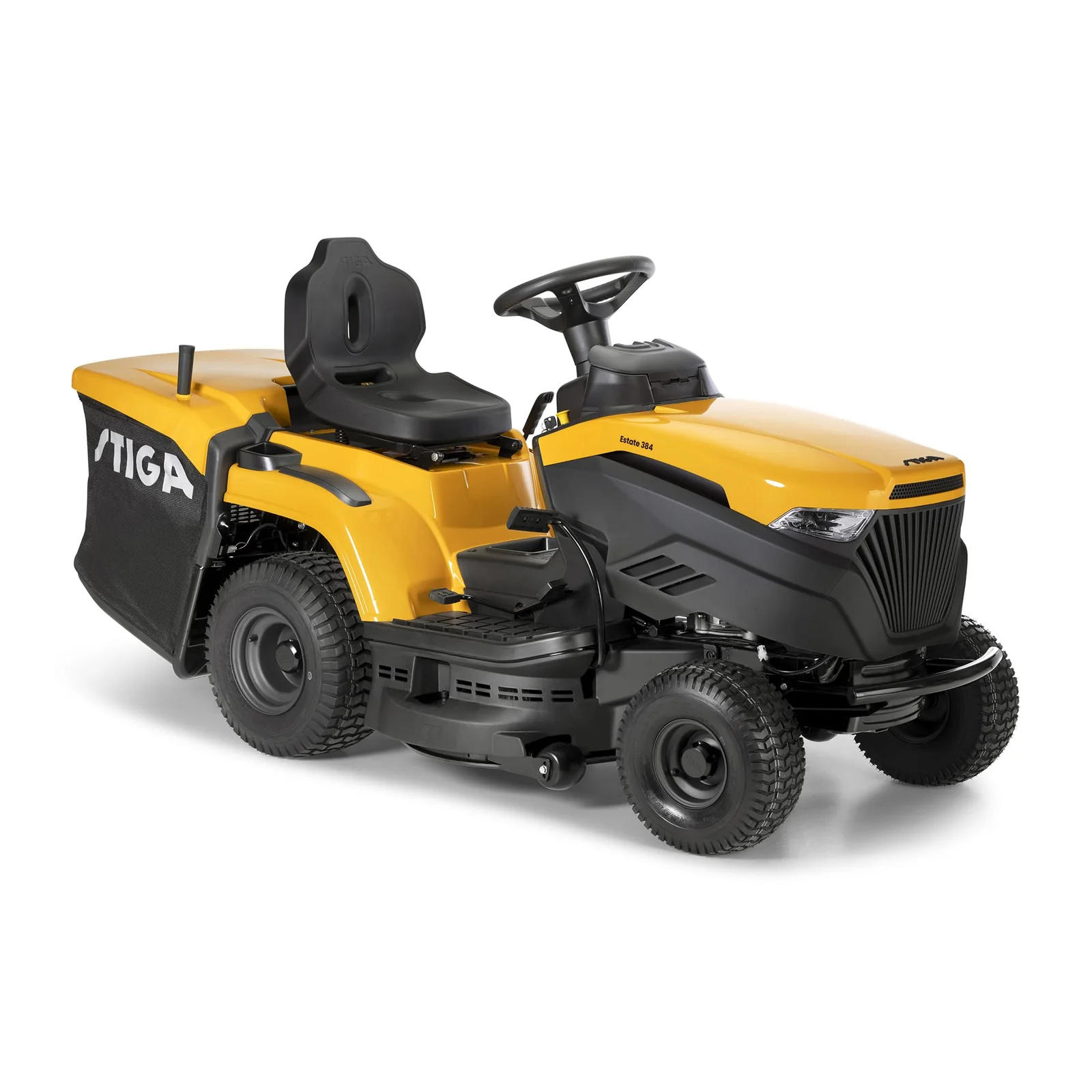 STIGA ST 450 Hydrostatic Petrol Garden Tractor - 84cm Cutting Deck, 432cc Engine, 240L Grass Collector