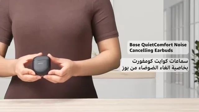 سماعات اذن بوز كوايت كومفورت II بخاصية الغاء الضوضاء - سماعات اذن لاسلكية حقيقية مع خاصية الغاء الضوضاء والصوت - اسود ثلاثي، مقاس S