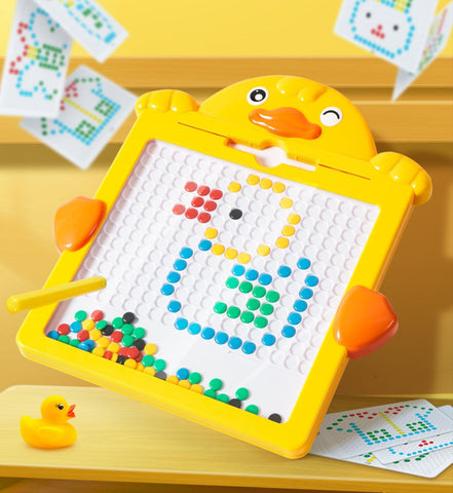 لوحة رسم مغناطيسية على شكل كرة فولاذية للأطفال